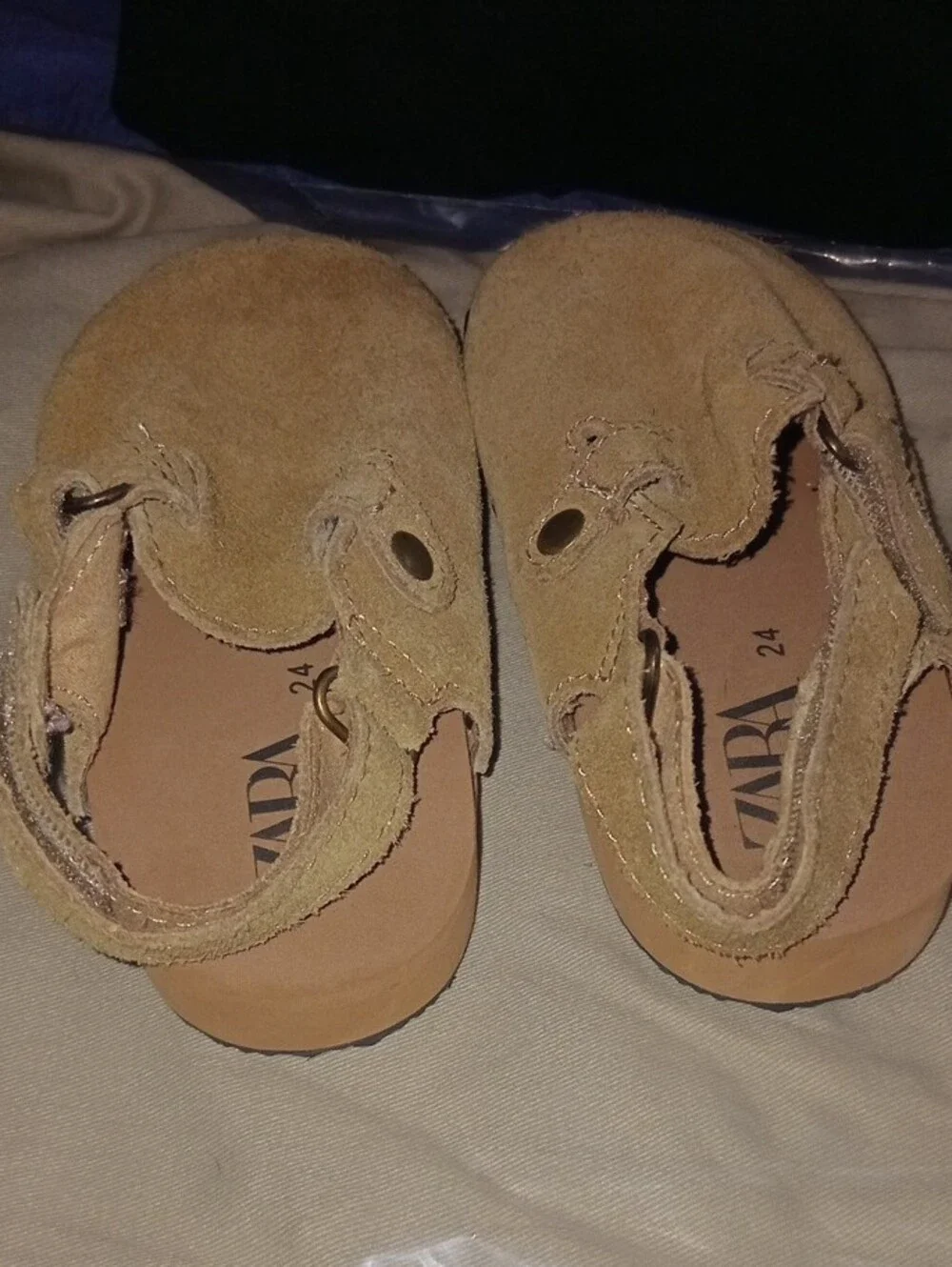 Zara soft suede
